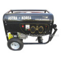 Portable 2.5kVA Astra Korea Gasoline Generator with Handle & Wheels